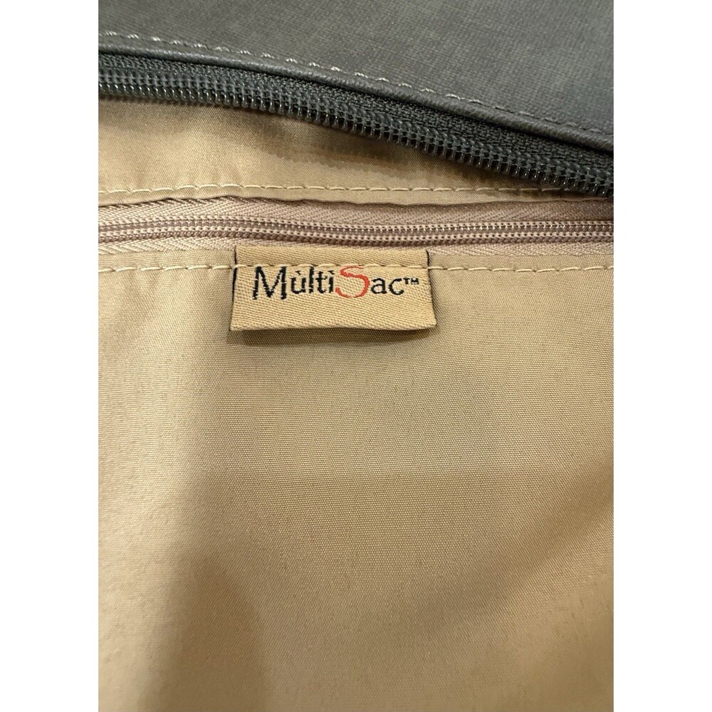 MultiSac Vista Adjustable‎ Crossbody Shoulder Strap Vegan Leather Olive Green - Picture 11 of 16